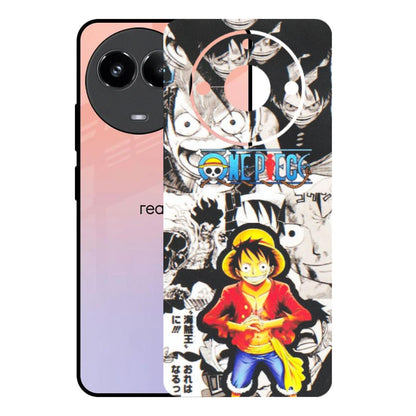 Realme Phone Skins (All Models) - One Piece B&W - Matte Finish (M-63) Realme 11 (5G)