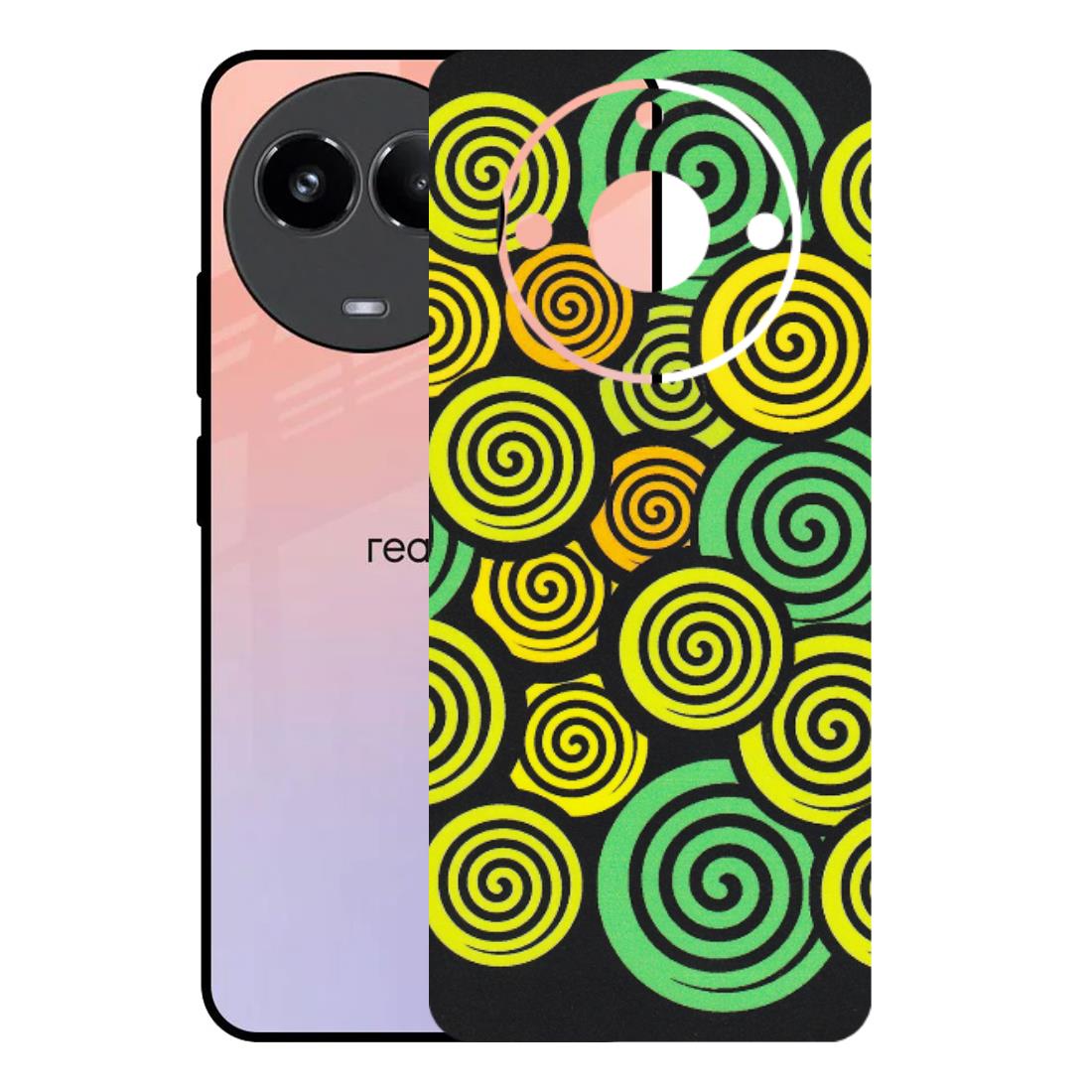 Realme Phone Skins (All Models) - Crazy Spiral - Matte Finish (M-91) Realme 11 (5G)