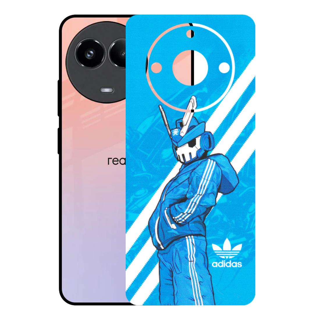 Realme Phone Skins (All Models) - Battle of Adidas - Matte Finish (M-98) Realme 11 (5G)