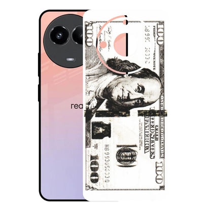 Realme Phone Skins (All Models) - 100 Dollar Currency - Transparent Finish (T-01) Realme 11 (5G)