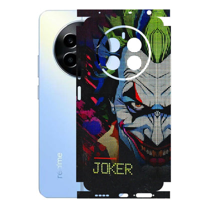 Realme Phone Skins (All Models) - Joker Dot Matrix - 3D Embossed Finish (L-08) Realme 13