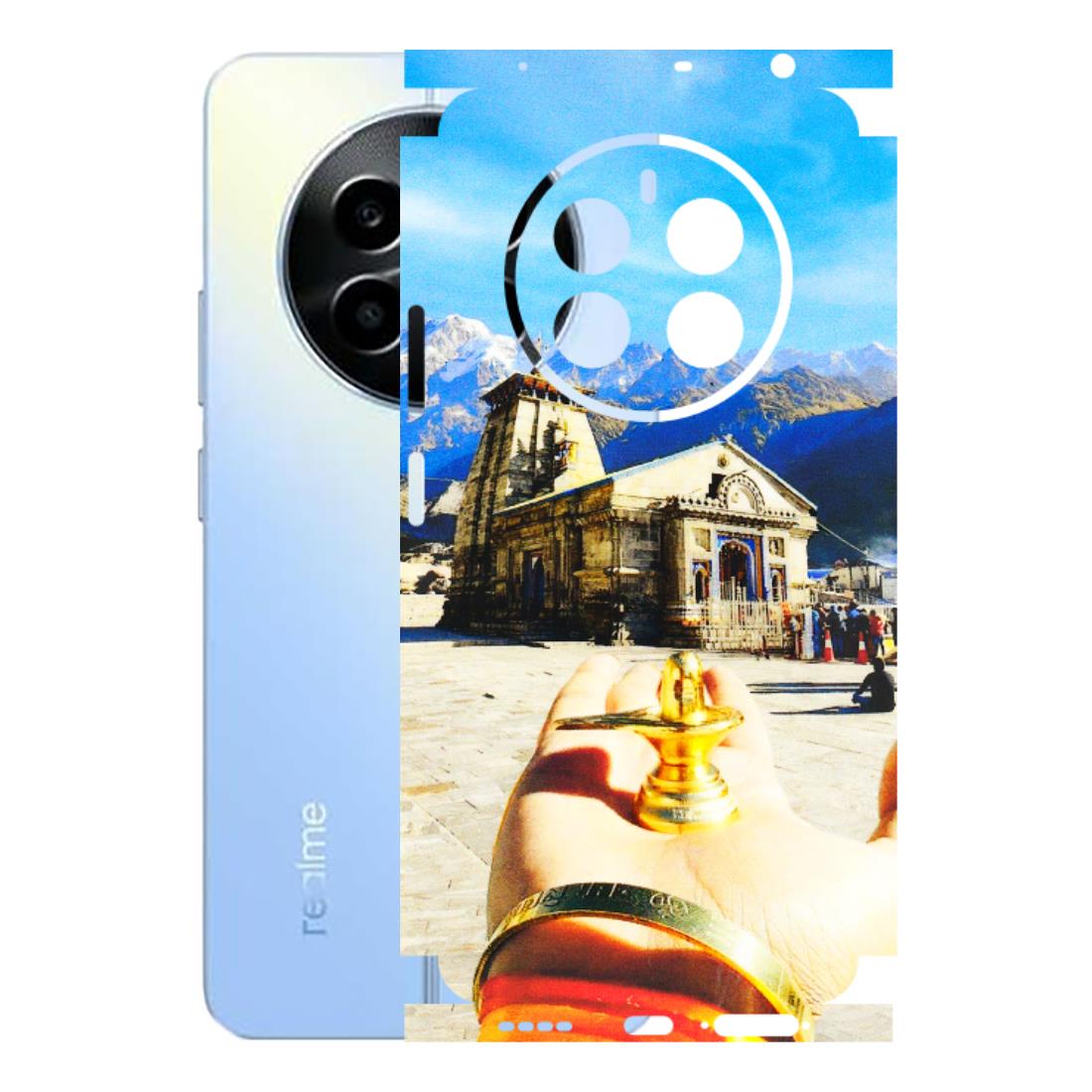 Realme Phone Skins (All Models) - Beauty of Kedarnath - 3D Embossed Finish (L-108) Realme 13