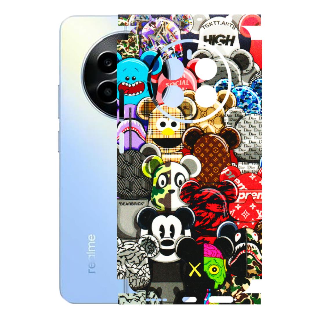 Realme Phone Skins (All Models) - More Mickey Mouses - 3D Embossed Finish (L-118) Realme 13