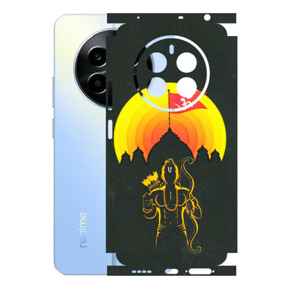 Realme Phone Skins (All Models) - Lord Ram - 3D Embossed Finish (L-132) Realme 13