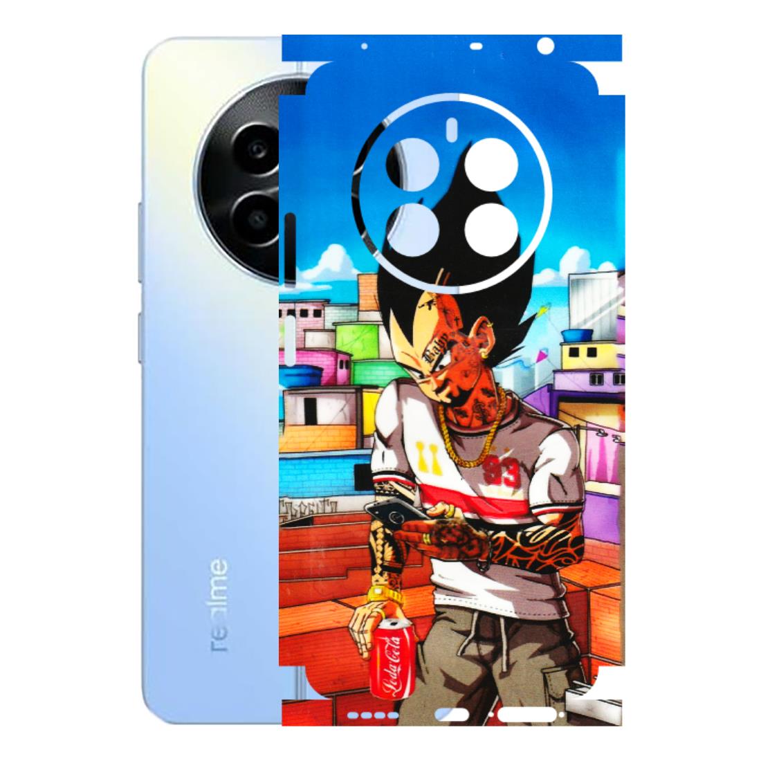 Realme Phone Skins (All Models) - Vegeta - 3D Embossed Finish (L-136) Realme 13