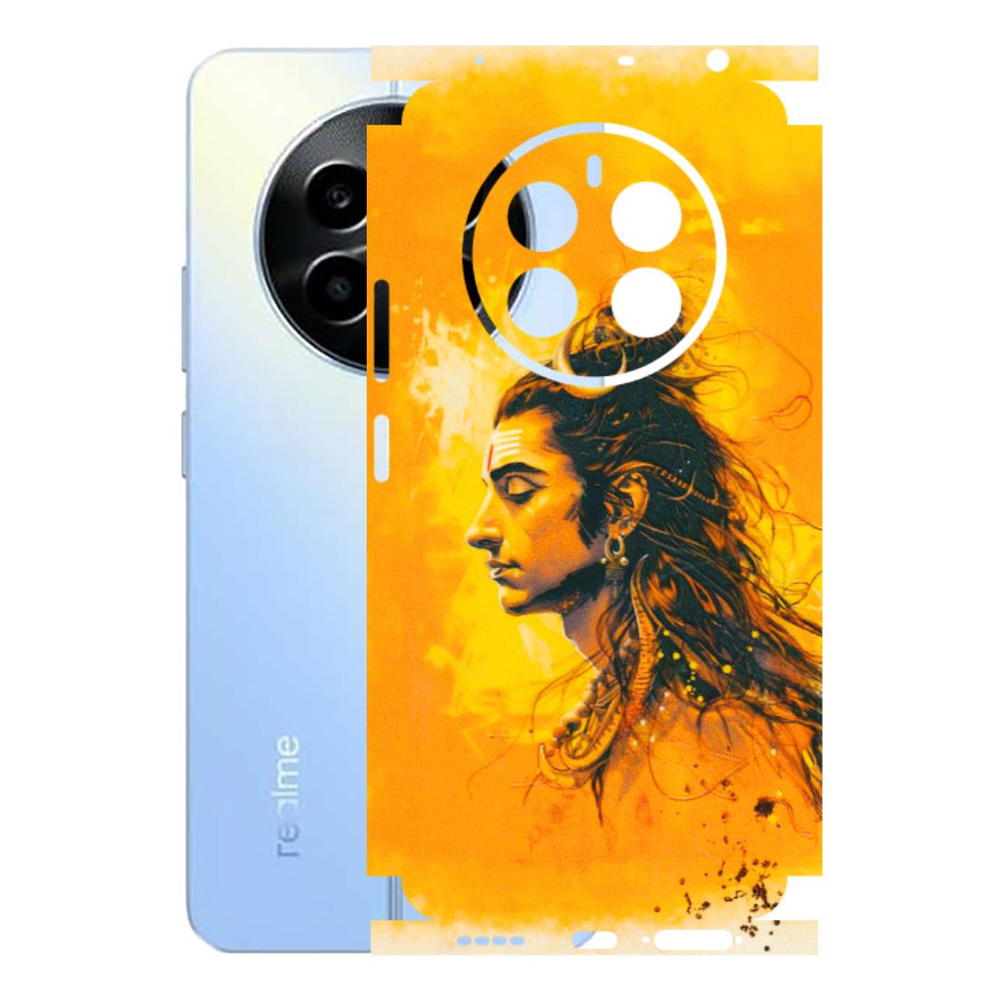 Realme Phone Skins (All Models) - Shiv Shakti - 3D Embossed Finish (L-14) Realme 13