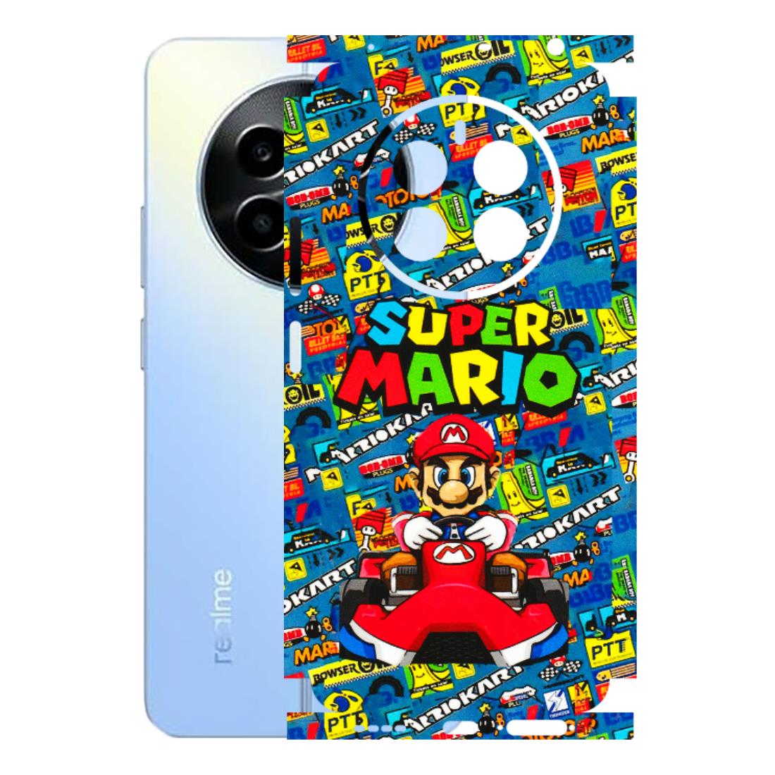 Realme Phone Skins (All Models) - Super Mario Kart - 3D Embossed Finish (L-140) Realme 13