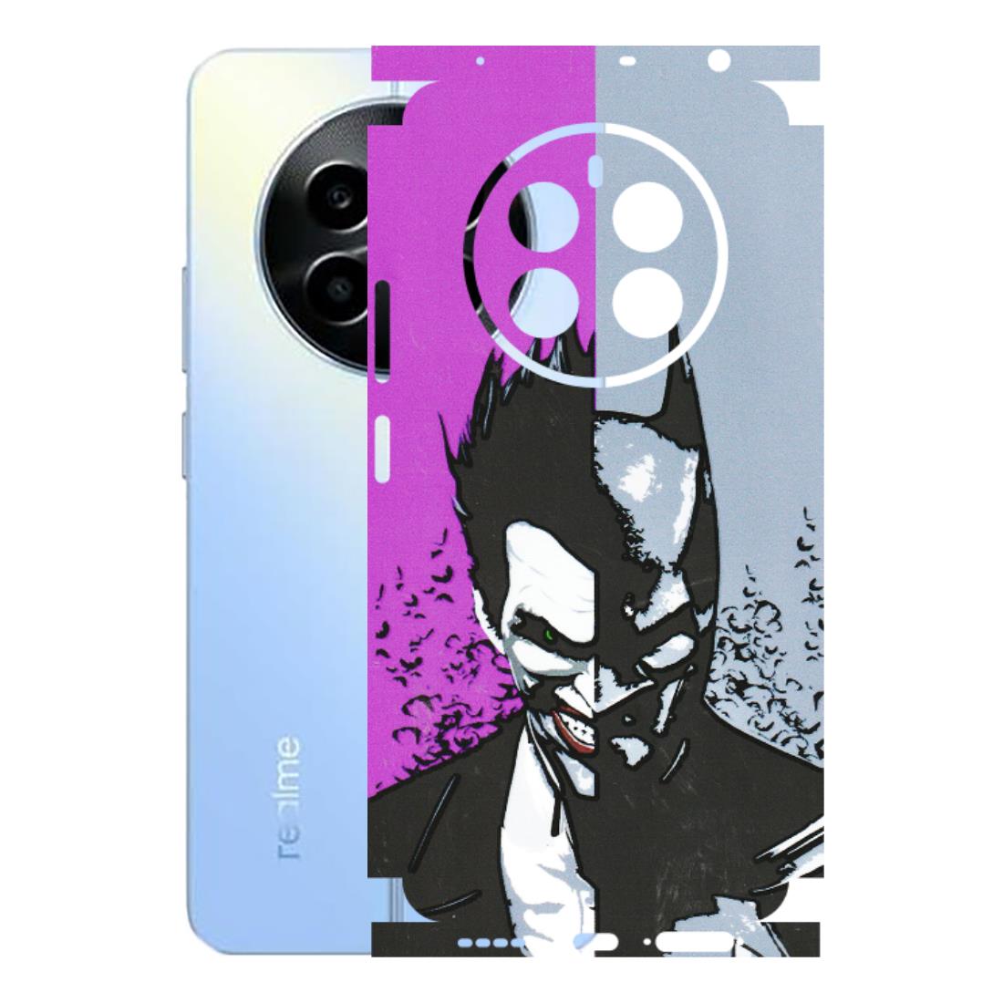 Realme Phone Skins (All Models) - Batman & Joker - 3D Embossed Finish (L-143) Realme 13