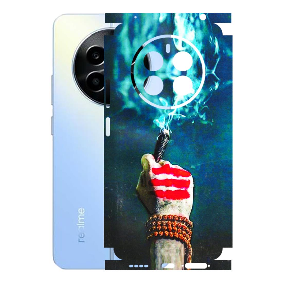 Realme Phone Skins (All Models) - Mahadev Bhakt - 3D Embossed Finish (L-146) Realme 13