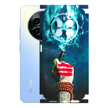 Realme Phone Skins (All Models) - Mahadev Bhakt - 3D Embossed Finish (L-146) Realme 13