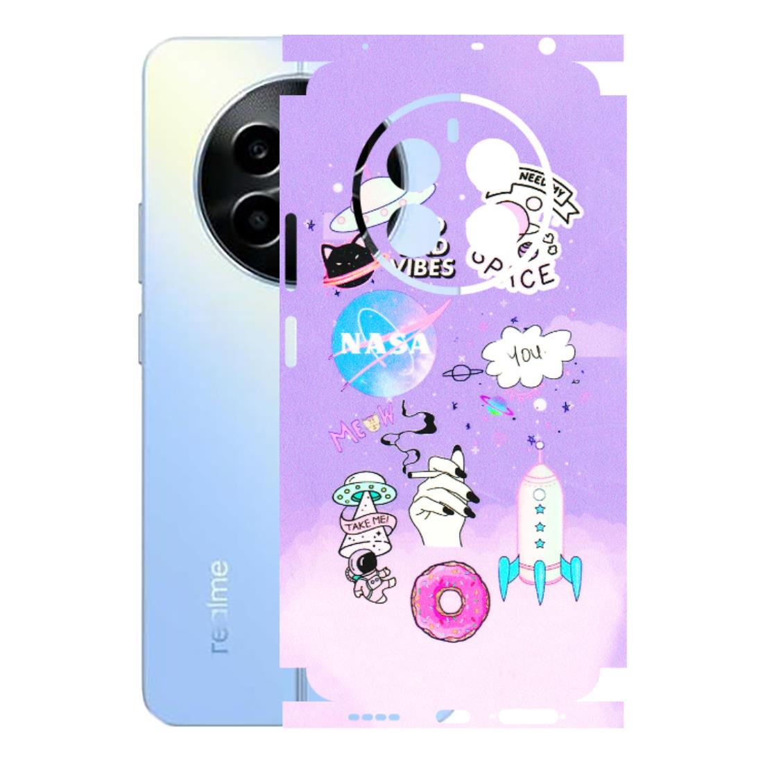 Realme Phone Skins (All Models) - I Need My Nasa   Skin - 3D Embossed Finish (L-149) Realme 13