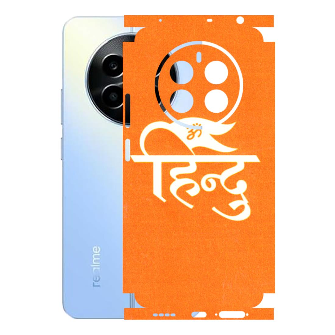 Realme Phone Skins (All Models) - Hindu Kesari - 3D Embossed Finish (L-154) Realme 13