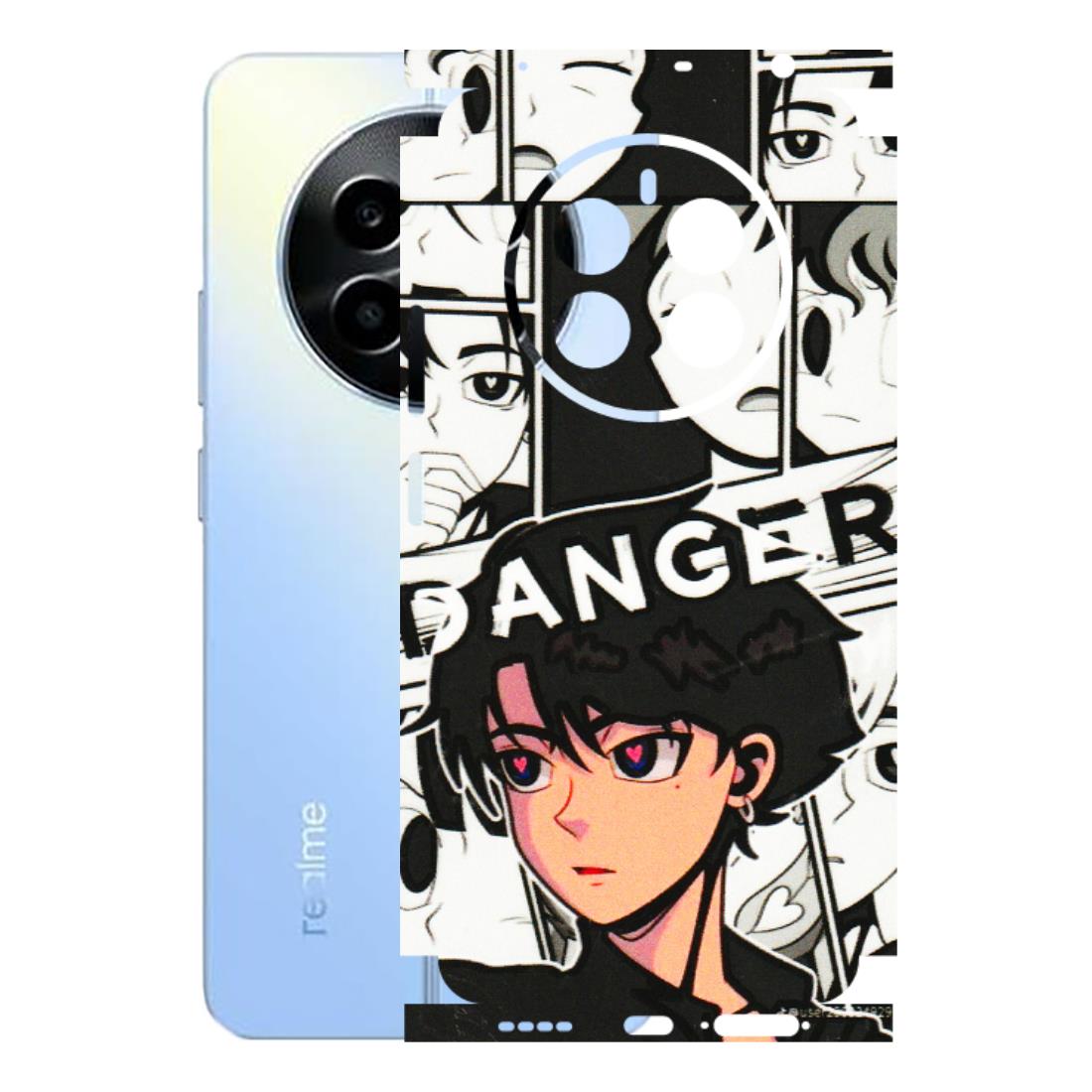 Realme Phone Skins (All Models) - Danger Anime - 3D Embossed Finish (L-155) Realme 13