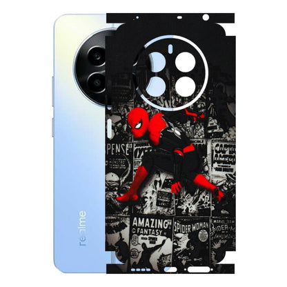 Realme Phone Skins (All Models) - SpiderMan New - 3D Embossed Finish (L-162) Realme 13