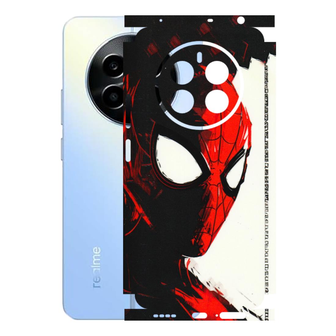 Realme Phone Skins (All Models) - Spiderman Killer Face - 3D Embossed Finish (L-17) Realme 13