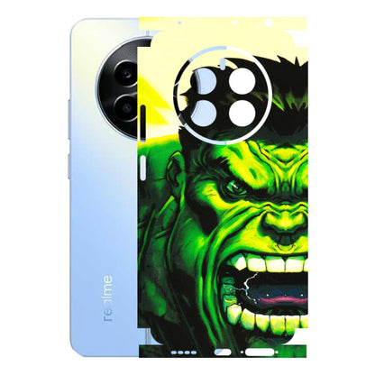 Realme Phone Skins (All Models) - Hulk - 3D Embossed Finish (L-180) Realme 13