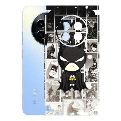 Realme Phone Skins (All Models) - Toon Batman - 3D Embossed Finish (L-182) Realme 13