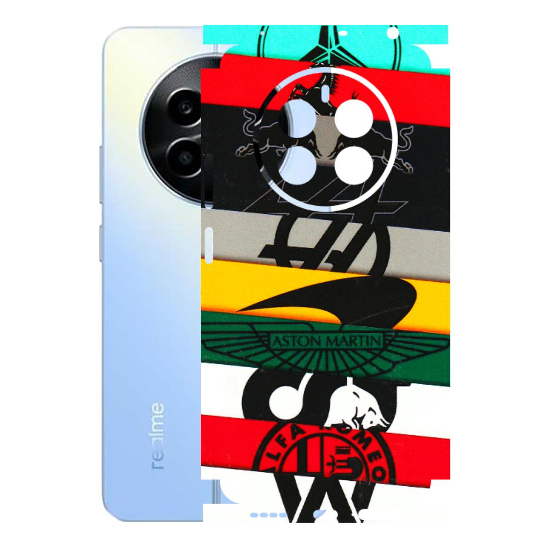 Realme Phone Skins (All Models) - Multi Designer Brands - 3D Embossed Finish (L-187) Realme 13