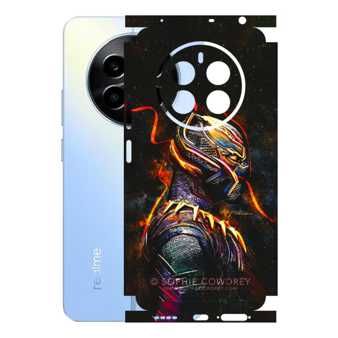 Realme Phone Skins (All Models) - Black Panther - 3D Embossed Finish (L-190) Realme 13