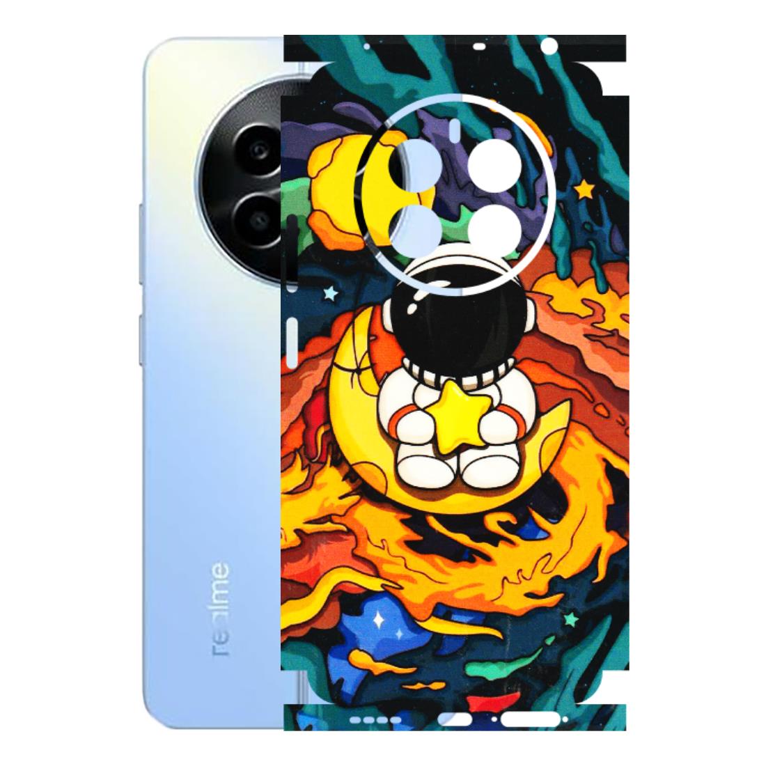 Realme Phone Skins (All Models) - Baby Astronaut - 3D Embossed Finish (L-197) Realme 13
