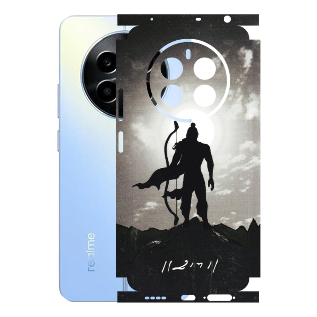 Realme Phone Skins (All Models) - Jai Siya Ram - 3D Embossed Finish (L-200) Realme 13