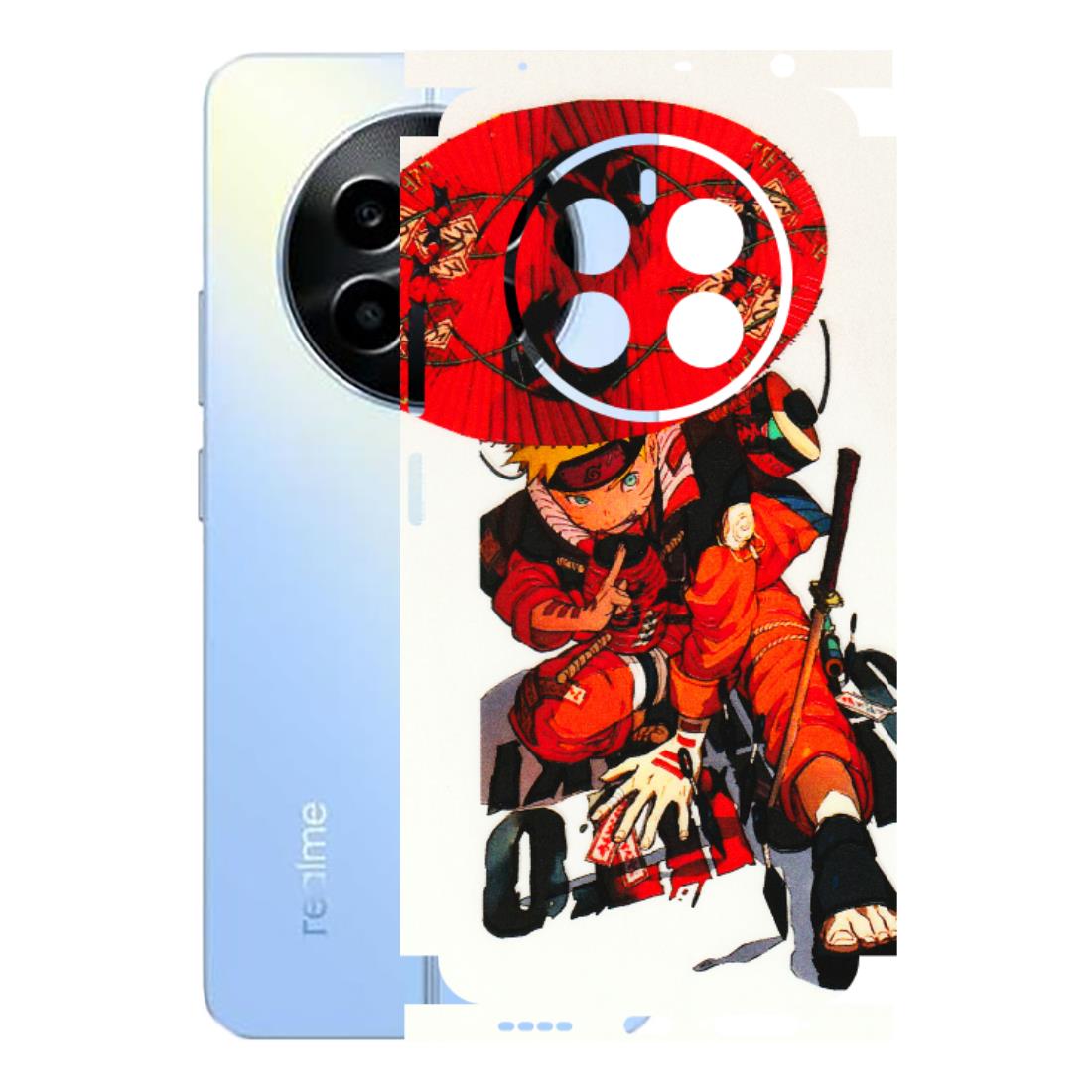 Realme Phone Skins (All Models) - Naruto - 3D Embossed Finish (L-208) Realme 13