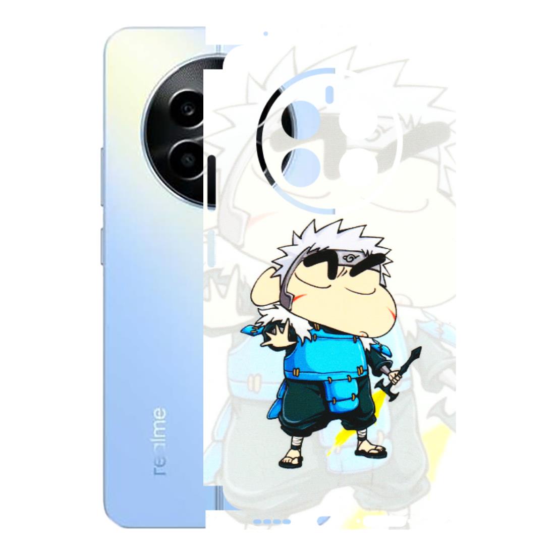 Realme Phone Skins (All Models) - Angry Young Shinchan - 3D Embossed Finish (L-226) Realme 13