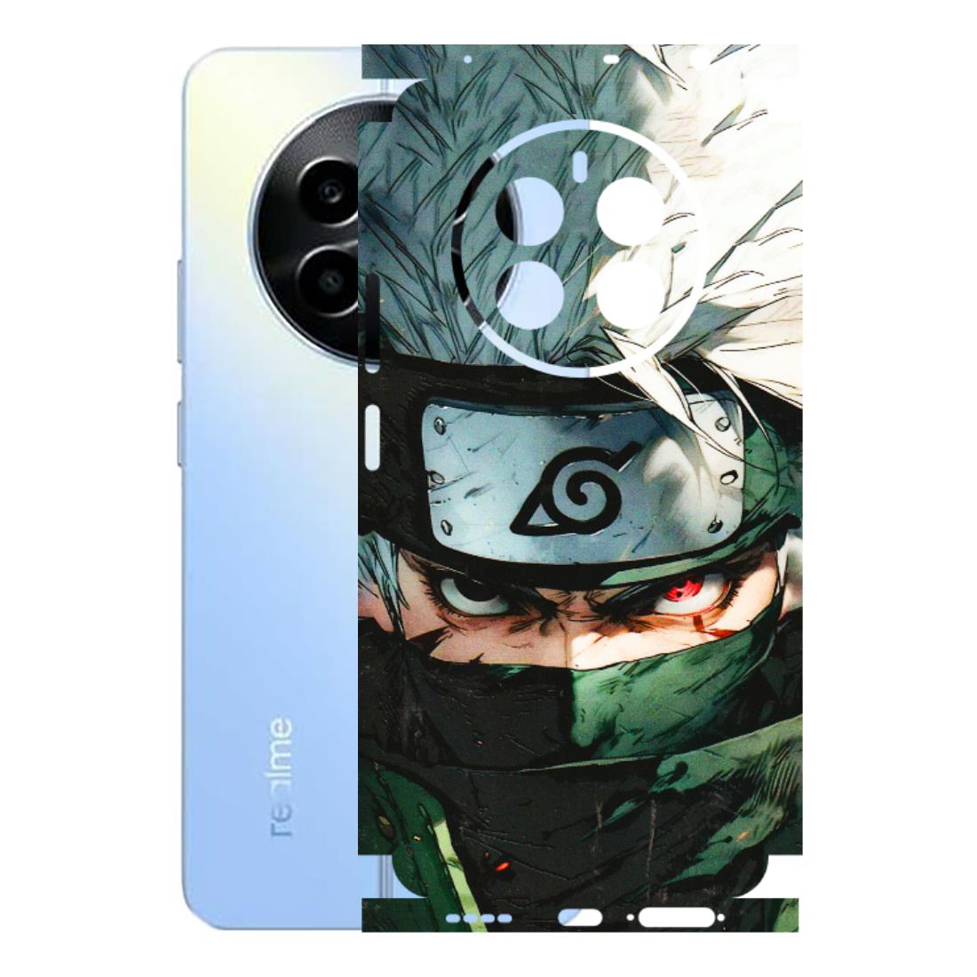 Realme Phone Skins (All Models) - Kakashi Red Eye Focus - 3D Embossed Finish (L-227) Realme 13
