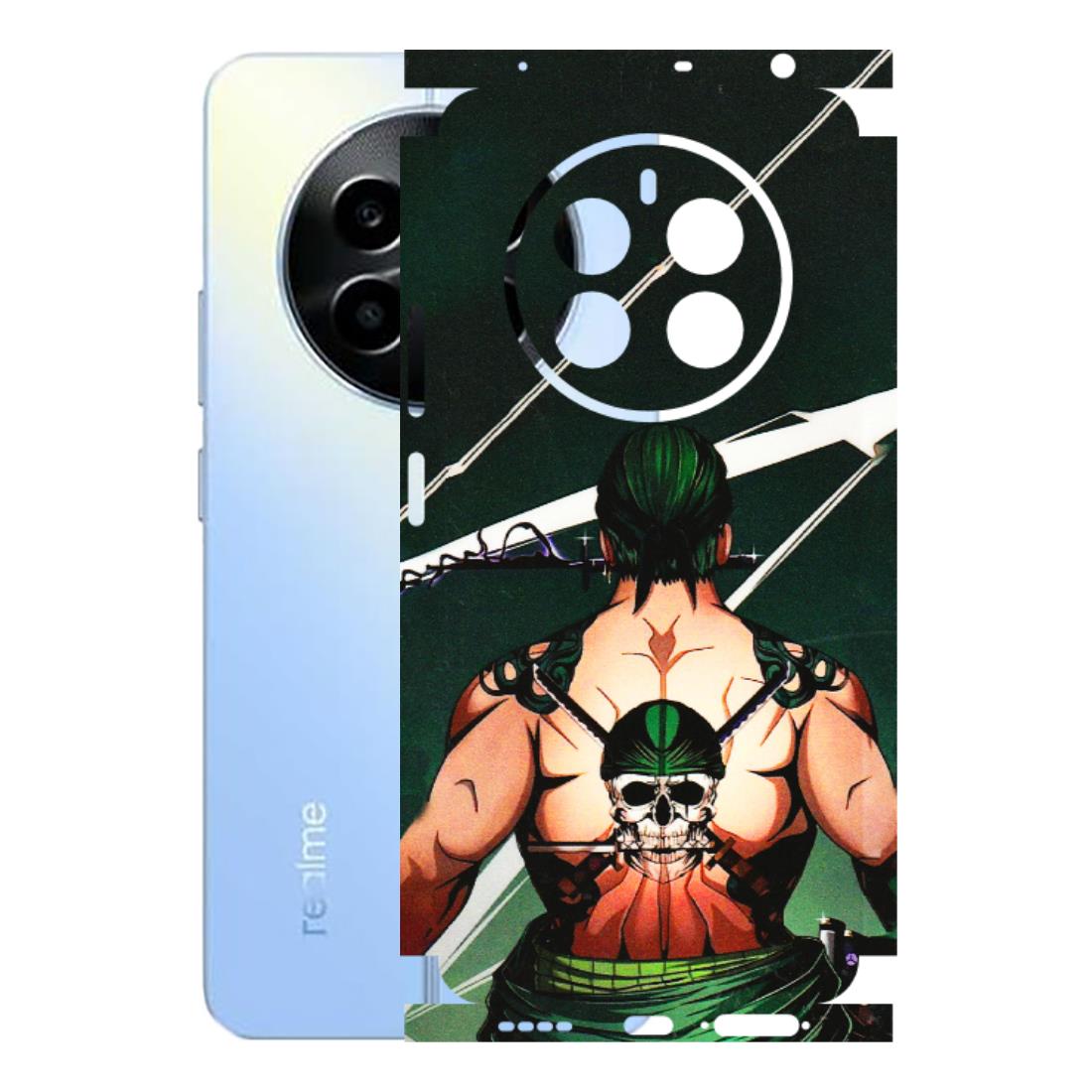 Realme Phone Skins (All Models) - Zoro Anime - 3D Embossed Finish (L-23) Realme 13
