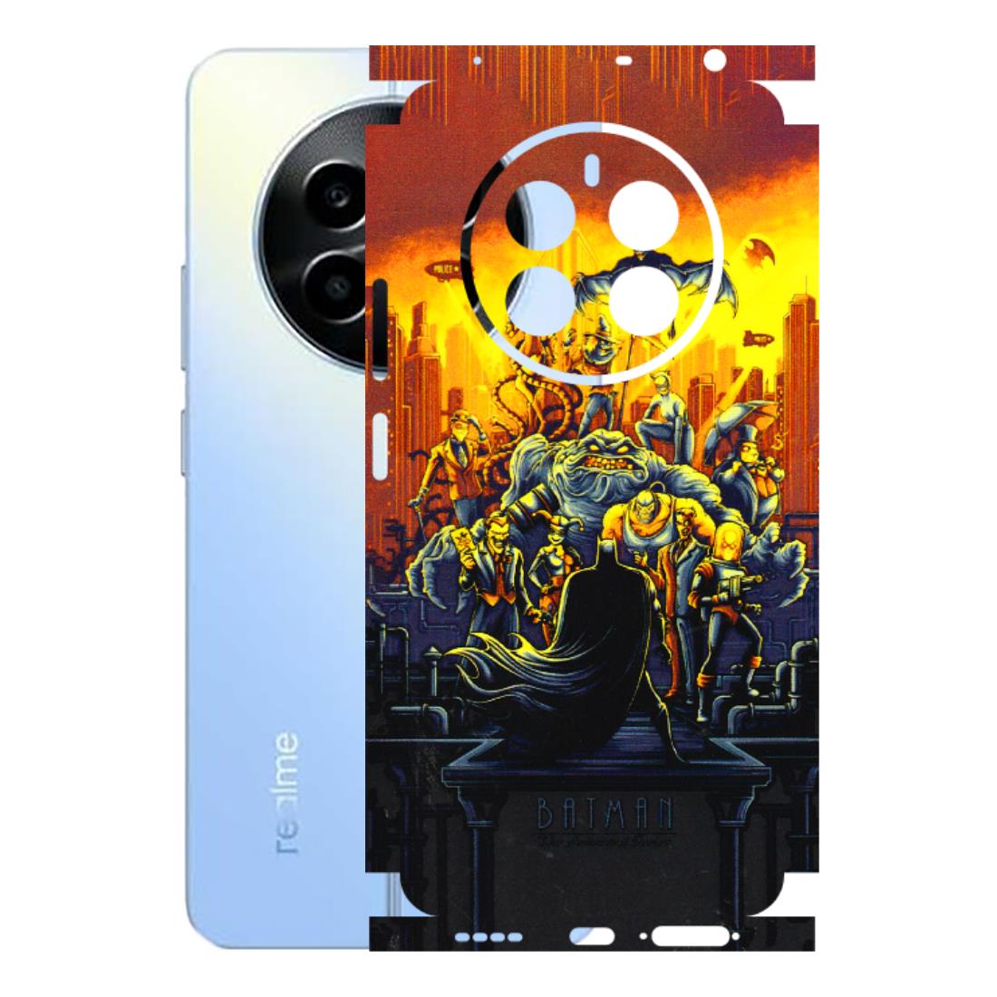 Realme Phone Skins (All Models) - Games Doodles - 3D Embossed Finish (L-24) Realme 13