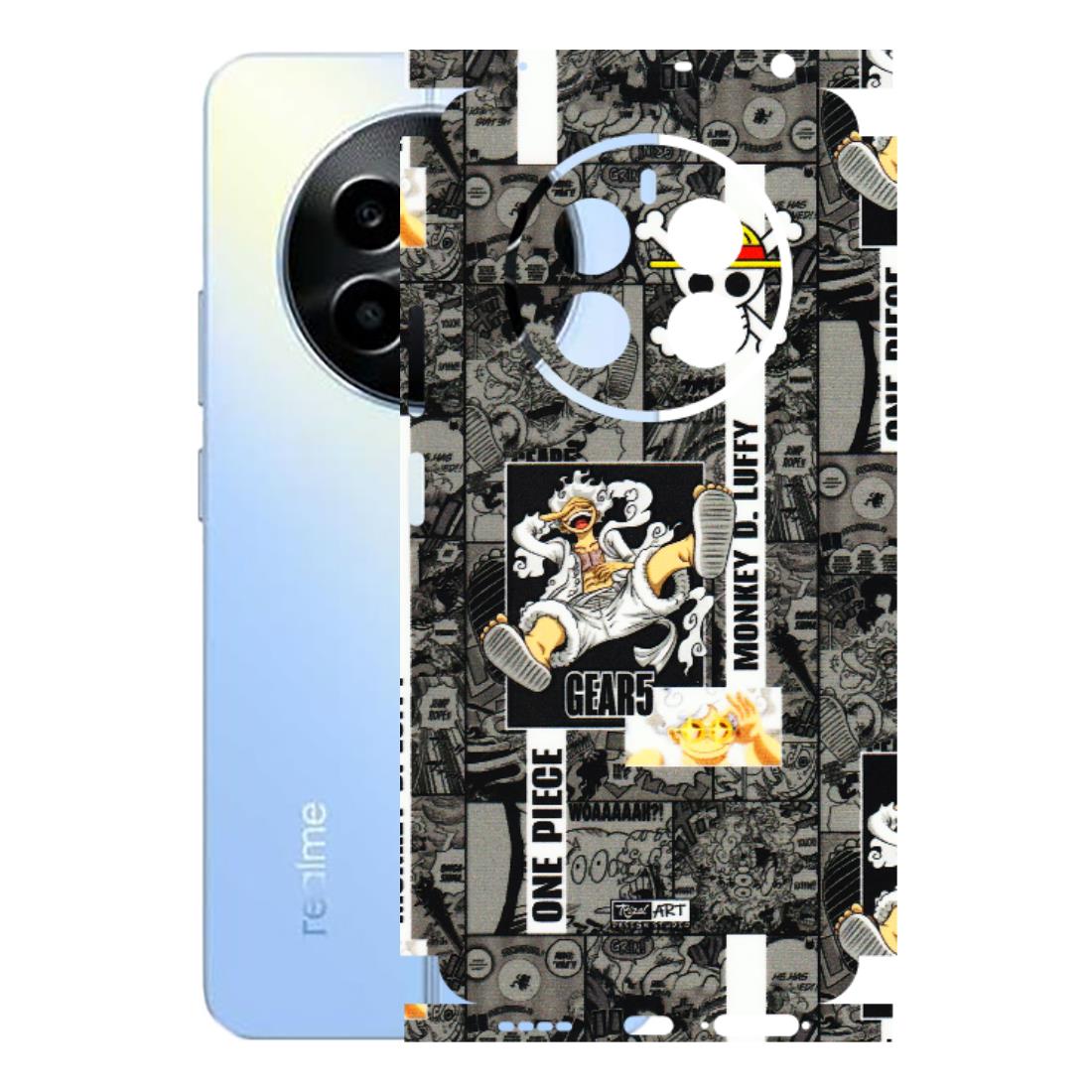 Realme Phone Skins (All Models) - Cuffy Anime MonkeyCamic - 3D Embossed Finish (L-242) Realme 13