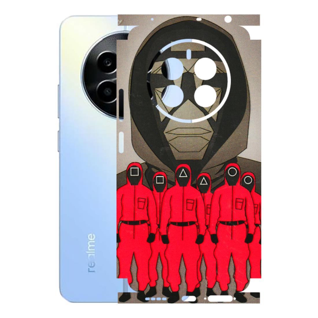 Realme Phone Skins (All Models) - Squid Game Hero - 3D Embossed Finish (L-245) Realme 13