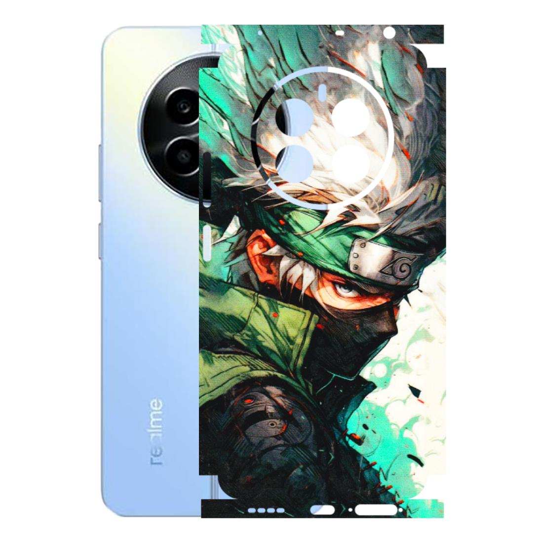 Realme Phone Skins (All Models) - Kakashi Side Profile - 3D Embossed Finish (L-249) Realme 13