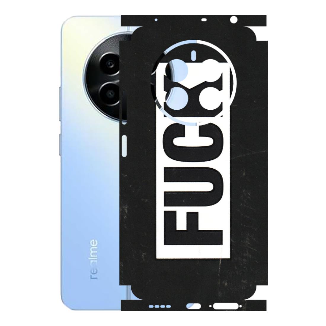 Realme Phone Skins (All Models) - The F Word - 3D Embossed Finish (L-255) Realme 13