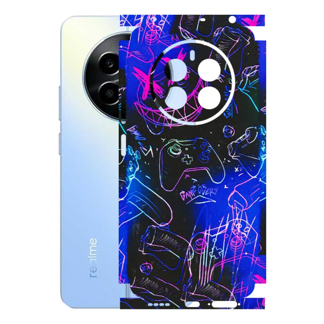 Realme Phone Skins (All Models) - Gamers Paradise - 3D Embossed Finish (L-258) Realme 13