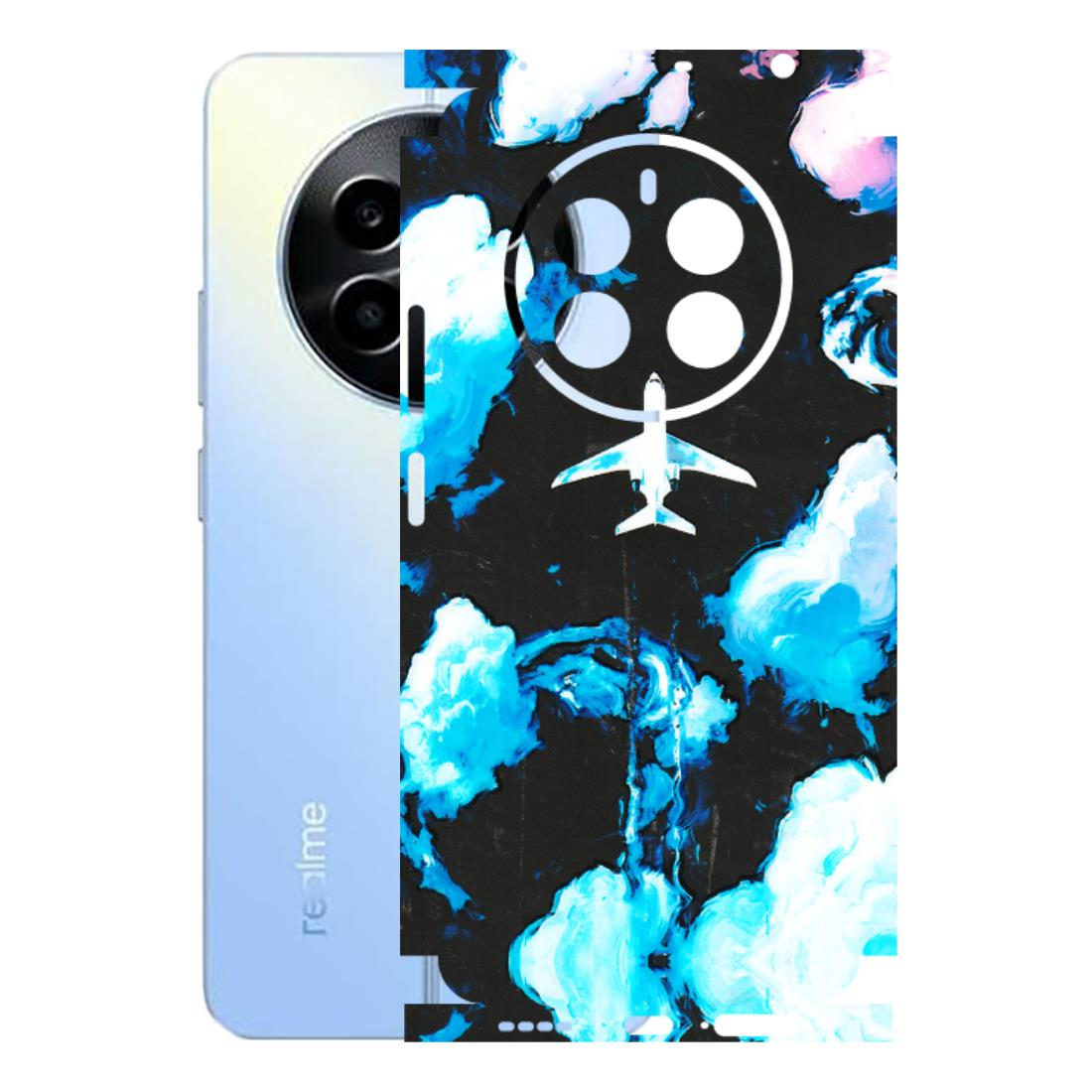 Realme Phone Skins (All Models) - Travel In Airline - 3D Embossed Finish (L-264) Realme 13