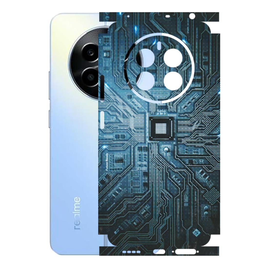 Realme Phone Skins (All Models) - Original Circuit - 3D Embossed Finish (L-267) Realme 13