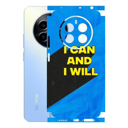 Realme Phone Skins (All Models) - I Can And I Will - 3D Embossed Finish (L-281) Realme 13