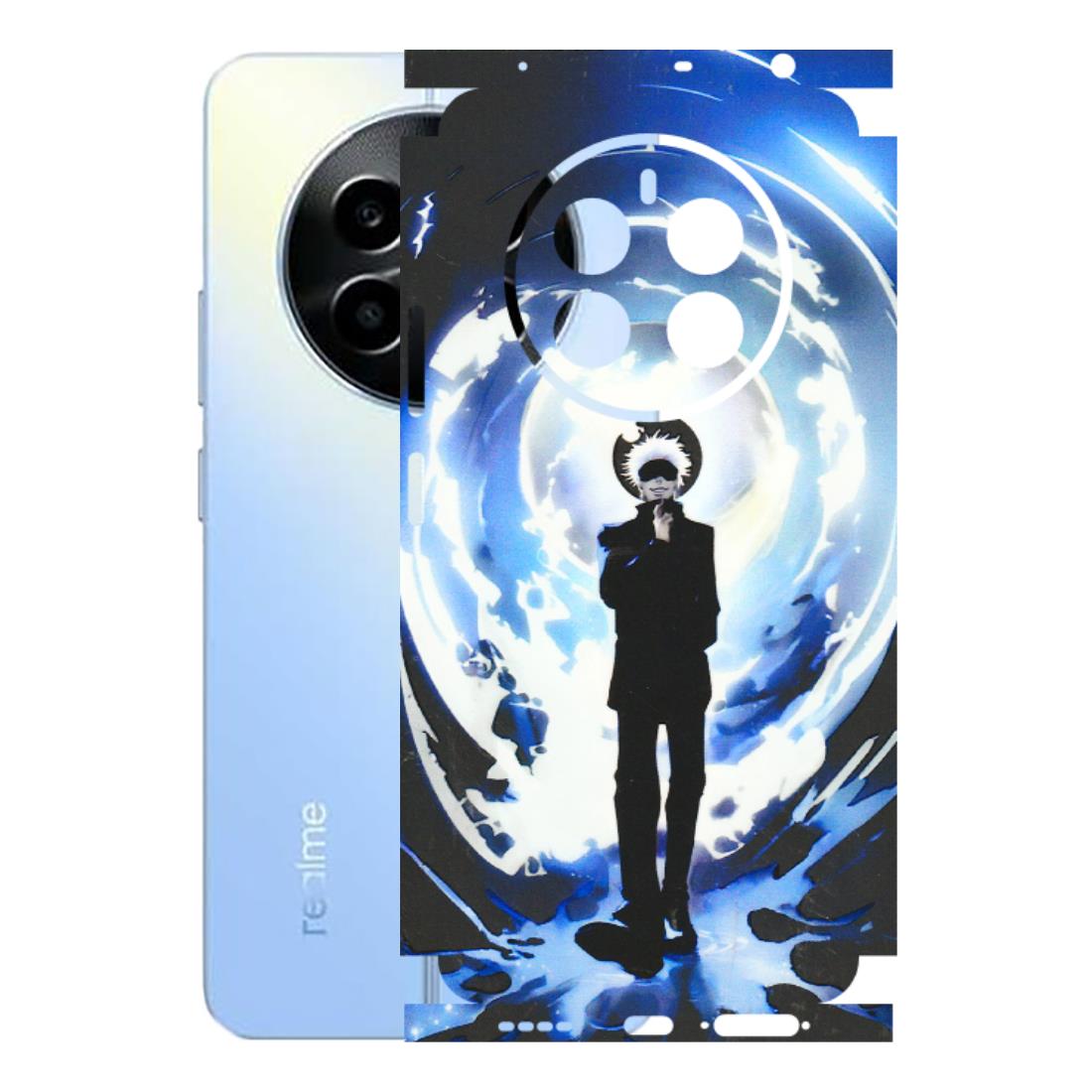 Realme Phone Skins (All Models) - Jujustu Kaisen Anime Manga - 3D Embossed Finish (L-317) Realme 13