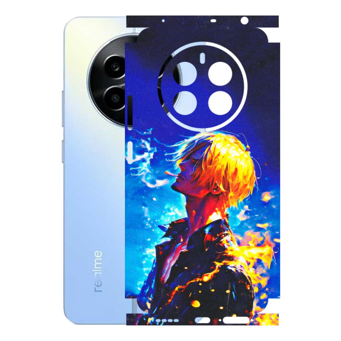 Realme Phone Skins (All Models) - Sanji Vinsmoke One Piece - 3D Embossed Finish (L-319) Realme 13