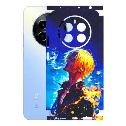 Realme Phone Skins (All Models) - Sanji Vinsmoke One Piece - 3D Embossed Finish (L-319) Realme 13