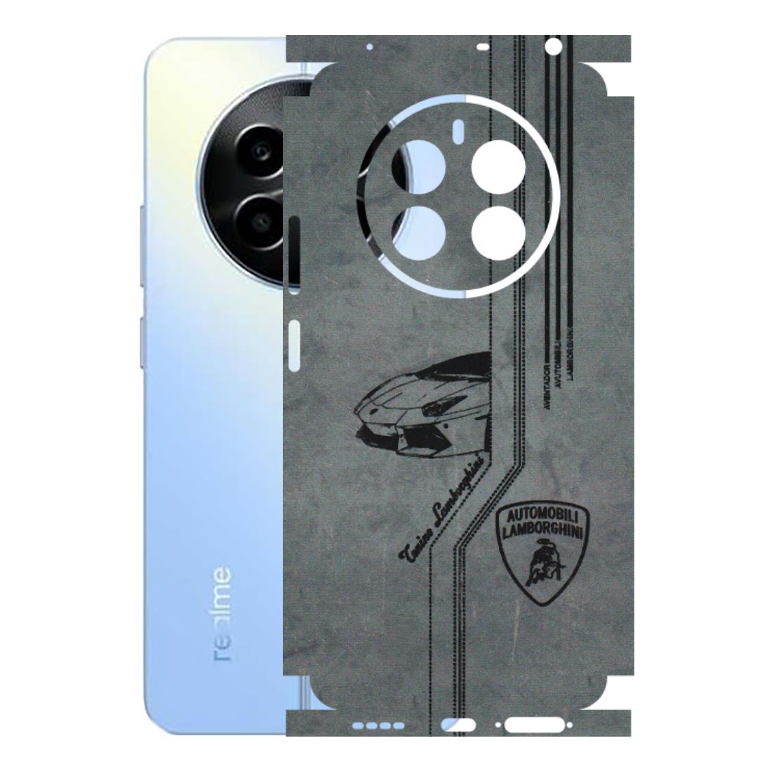 Realme Phone Skins (All Models) - New Lamborgini Aventador - 3D Embossed Finish (L-321) Realme 13