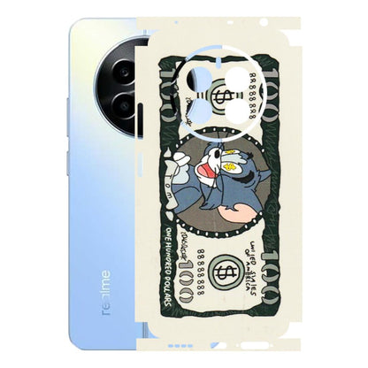 Realme Phone Skins (All Models) - Tom Hundred Dollar - 3D Embossed Finish (L-324) Realme 13