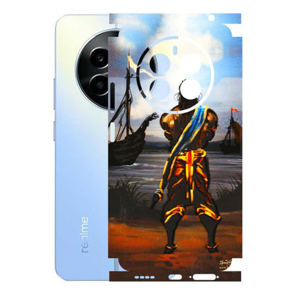 Realme Phone Skins (All Models) - Heavenly God Figure - 3D Embossed Finish (L-34) Realme 13