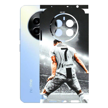 Realme Phone Skins (All Models) - Ronaldo CR7 Crazy - 3D Embossed Finish (L-44) Realme 13