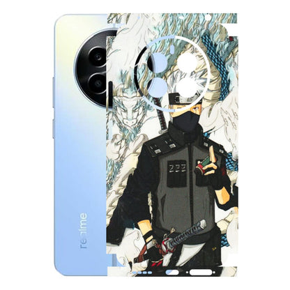 Realme Phone Skins (All Models) - Kakashi Hatake Naruto Anime - 3D Embossed Finish (L-46) Realme 13