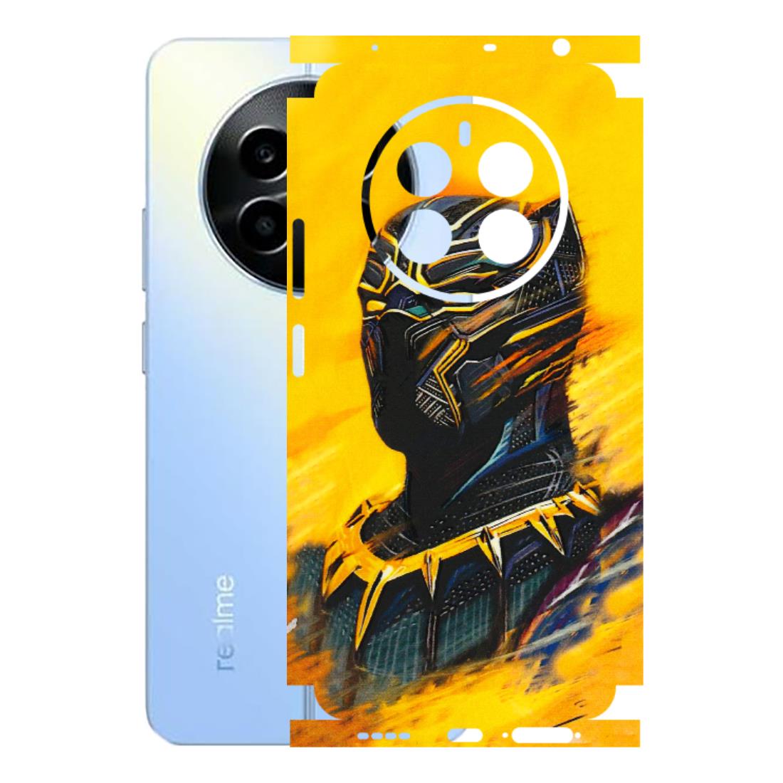 Realme Phone Skins (All Models) - Yellow Panther - 3D Embossed Finish (L-54) Realme 13