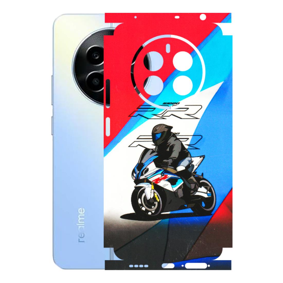 Realme Phone Skins (All Models) - Bikers Love - 3D Embossed Finish (L-58) Realme 13