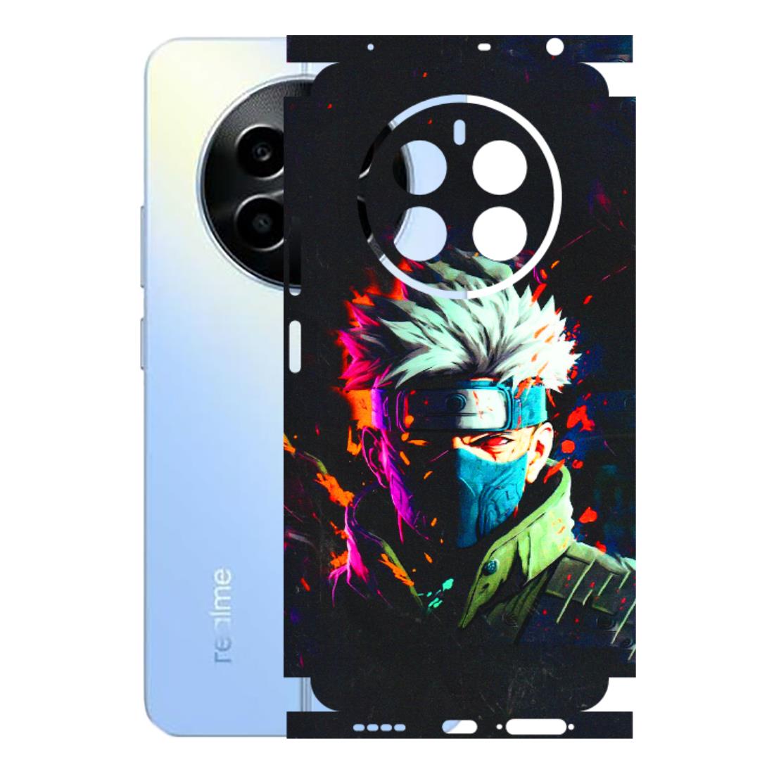 Realme Phone Skins (All Models) - Anime Cool Character - 3D Embossed Finish (L-59) Realme 13