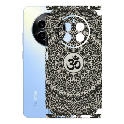 Realme Phone Skins (All Models) - Aum Elegant Mandala - 3D Embossed Finish (L-62) Realme 13